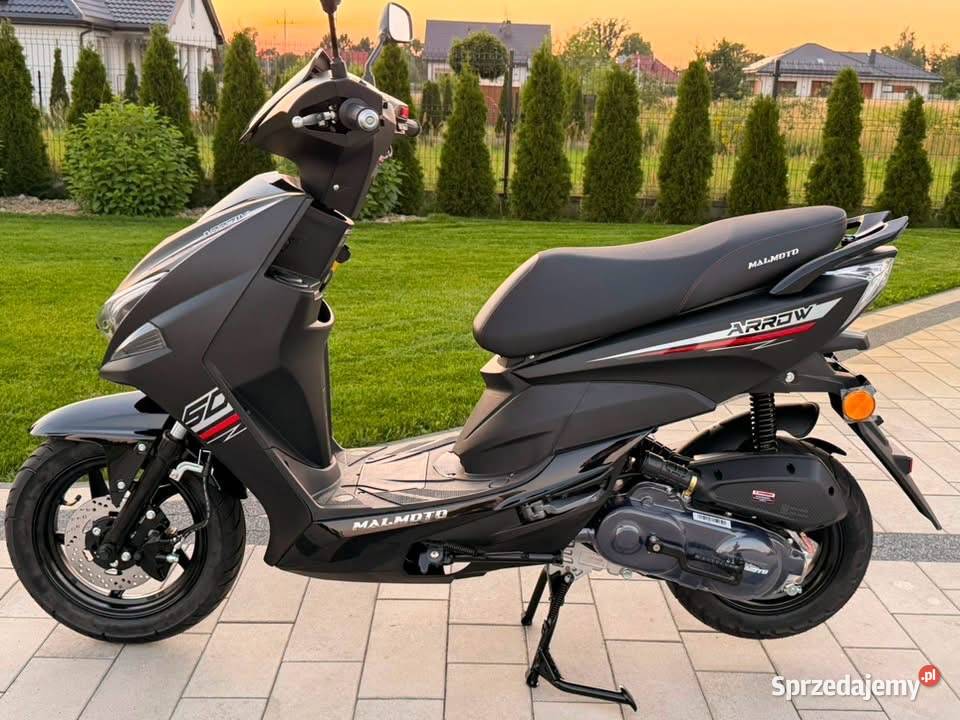 Nowy skuter Malmoto Arrow 50cc 2026r 24msc Motocykle, skutery, quady mazowieckie