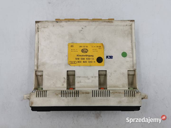 Panel Klimatyzacji Nawiewu Audi A4 B5 8D0820043H mazowieckie Wyszków