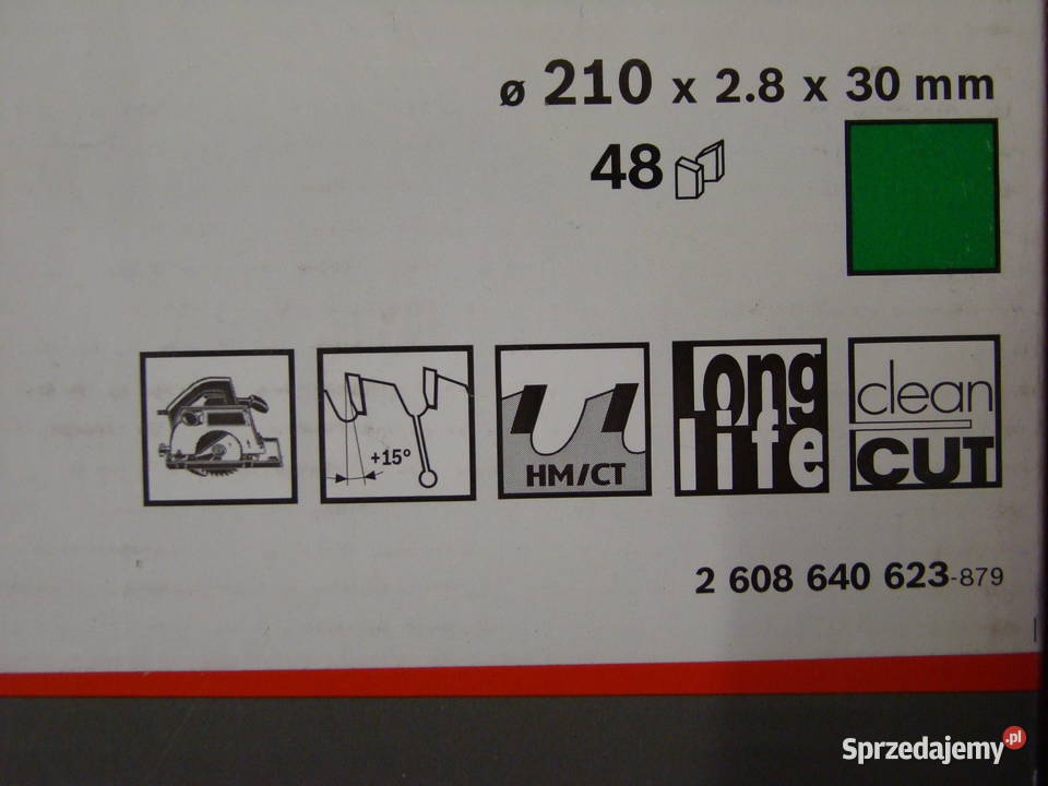 Piła tarczowa widiowa BSOCH fi 210 x fi 30 x 48 Bielsko-Biała sprzedam