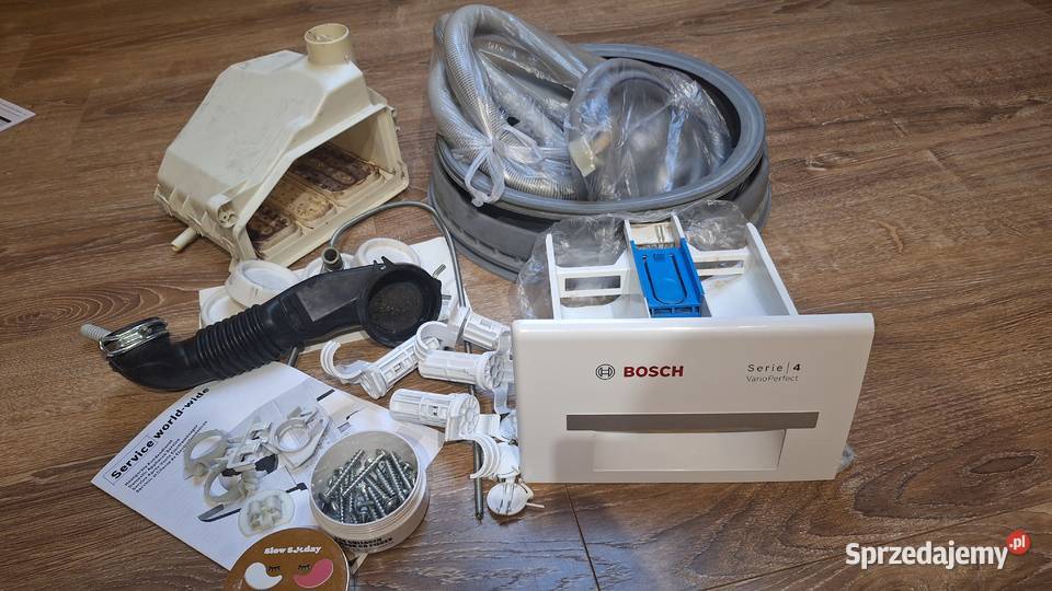 Szuflada z syfonem na proszek do pralki BOSCH mazowieckie sprzedam