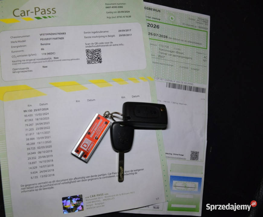 Peugeot Partner Tepee 12i Gaz LPG Bezwypadkowy manualna lubelskie Hrubieszów