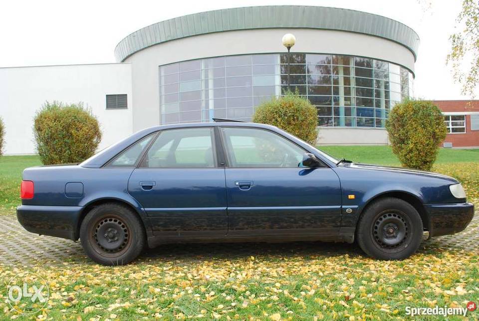 AUDI A6 C4 Sline KLASYK 18 125 1996 r jasne granatowy Szczecinek