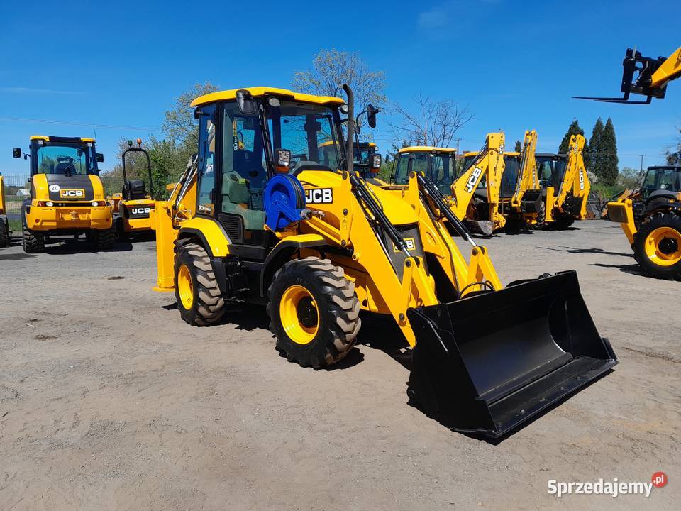 KOPARKOŁADOWARKA 3CX COMPACT 2016R 4CX CAT CASE Szybkozłącze Krotoszyn sprzedam