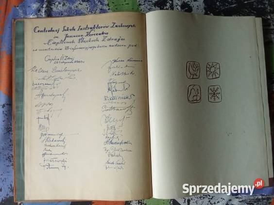 Cztery pory roku les Quatre Saisons Polonia 1955 Łódź sprzedam