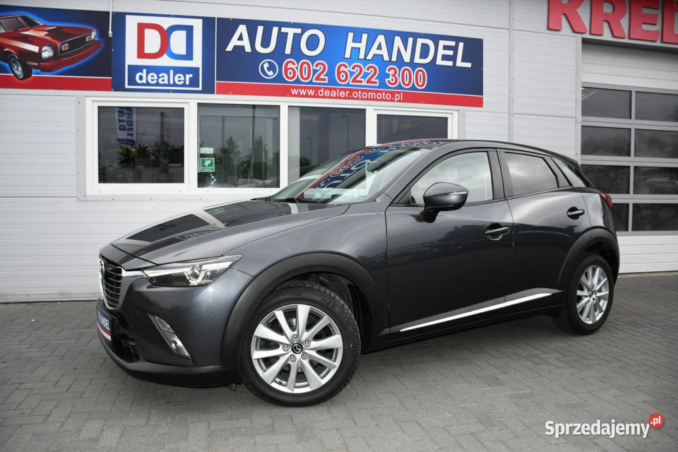 Mazda CX3 15d 100 bezwypadkowy FullLED Skóra Hrubieszów
