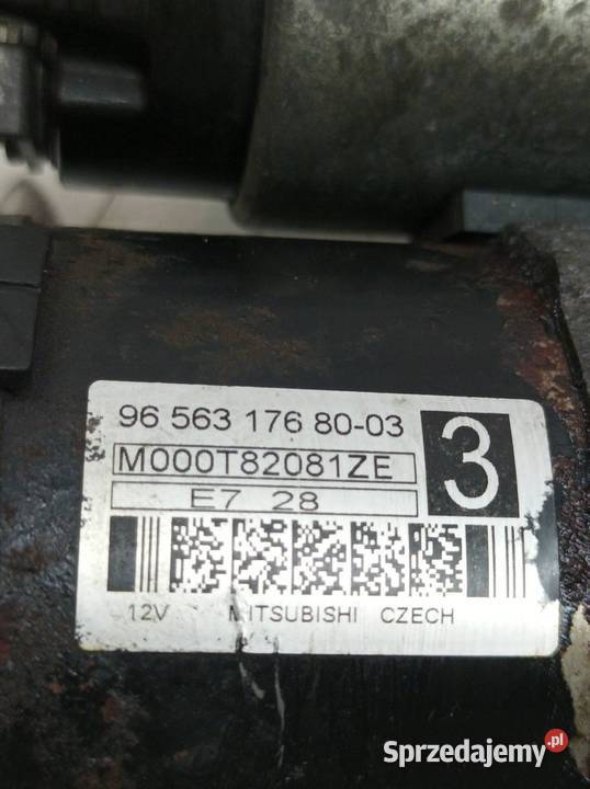 ROZRUSZNIK 9656317680 18 16V Citroen C5 I świętokrzyskie