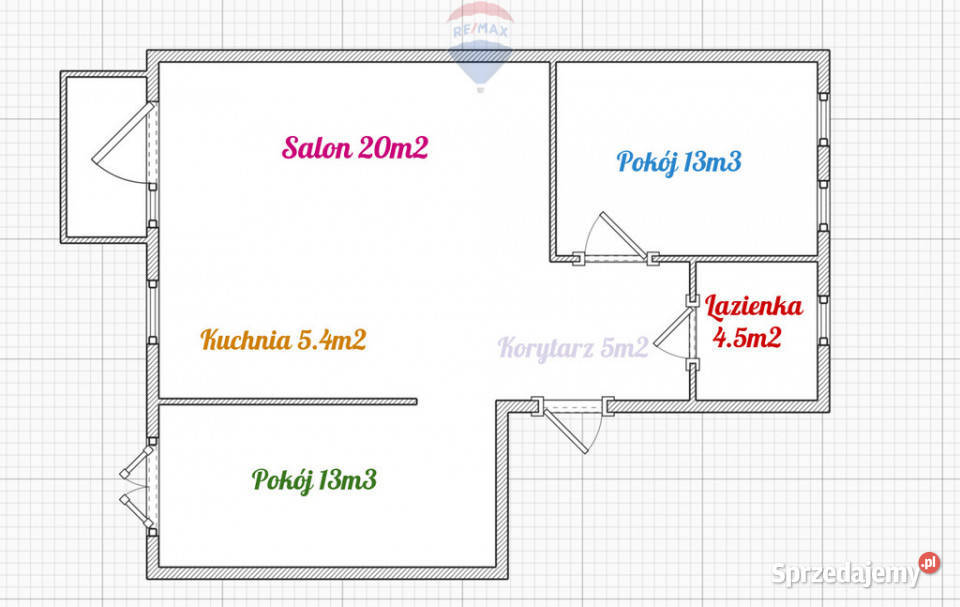 Ładne mieszkanie 3 pokoje Luboń wielkopolskie