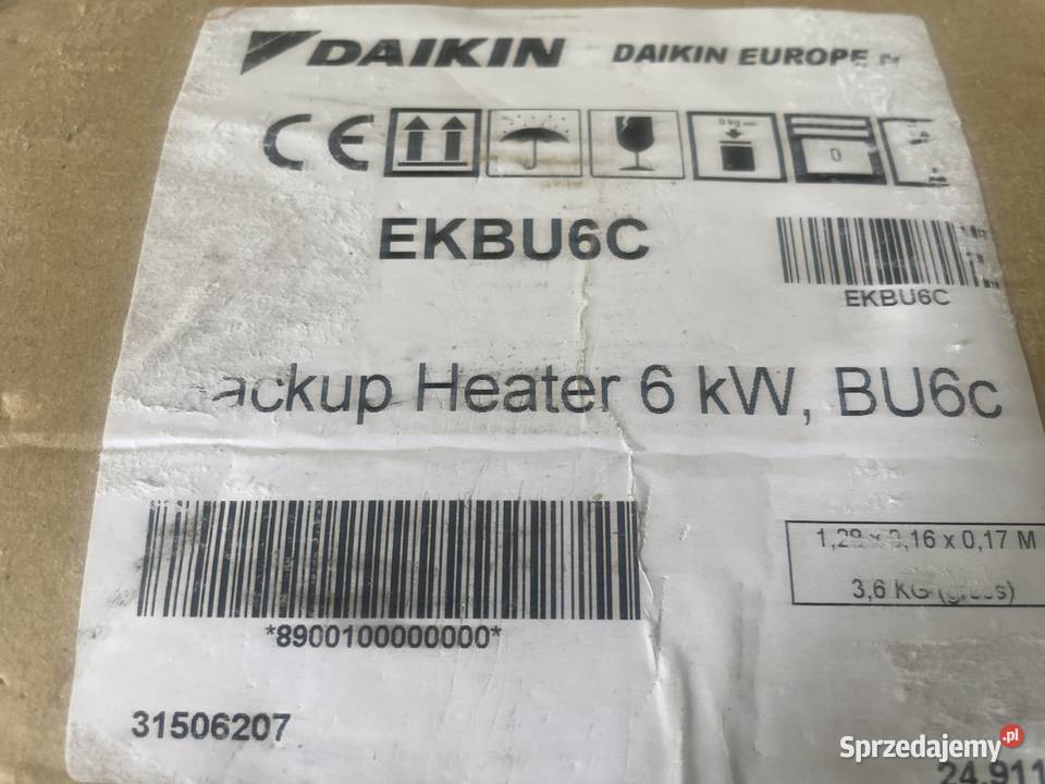 Nowy zbiornik ciepłej wody użytkowej DAIKIN 300