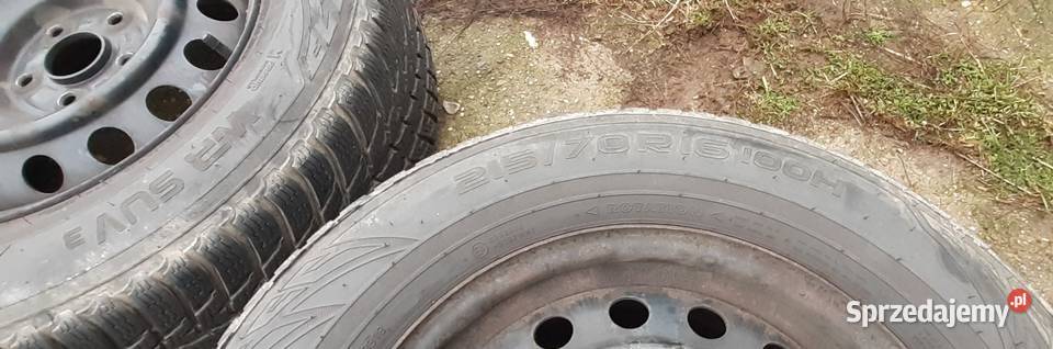 4 koła zimowe do Rav4 opony Nokian 21570r16 100H Rok produkcji 2018 Grabowo