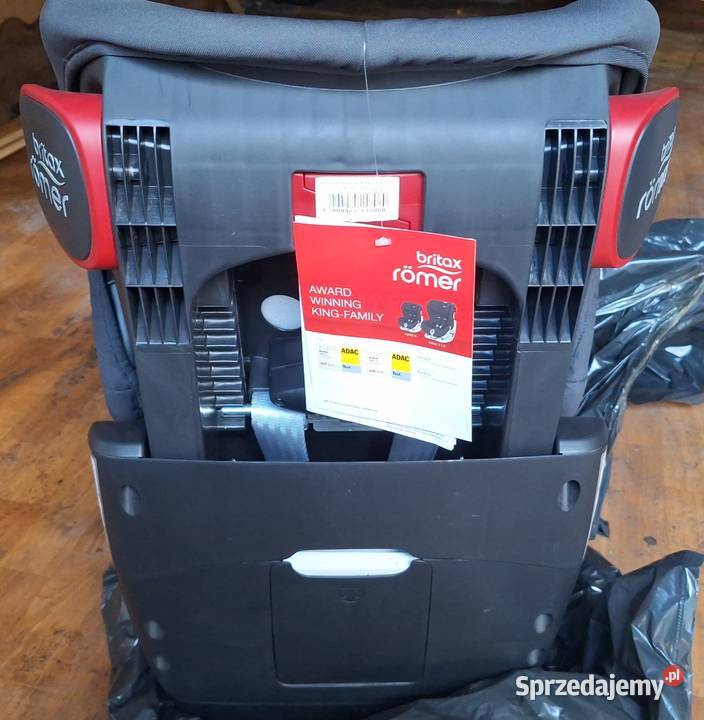 Fotelik Britax Romer King II Black Series Storm małopolskie Kraków