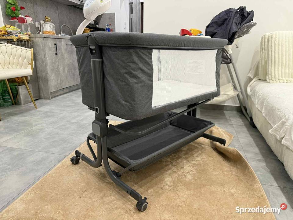 Sprzedam Łóżeczko składane z materacem w stanie Dębica sprzedam