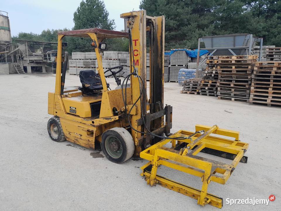 Wózek widłowy cat tcm diesel wielkopolskie Turek sprzedam