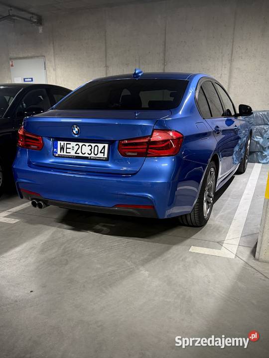 BMW Seria 3 F30 320i 2016 MSport Shadow Rok produkcji 2016 Łódź