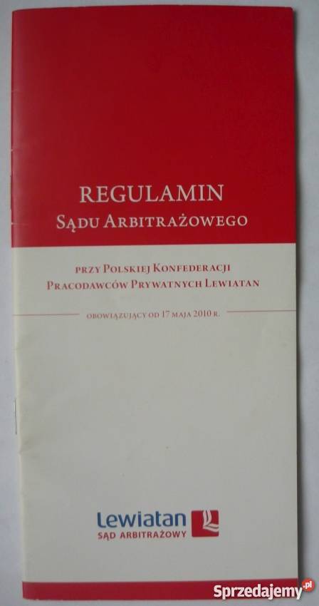 SĄD ARBITRAŻOWY FOLDER