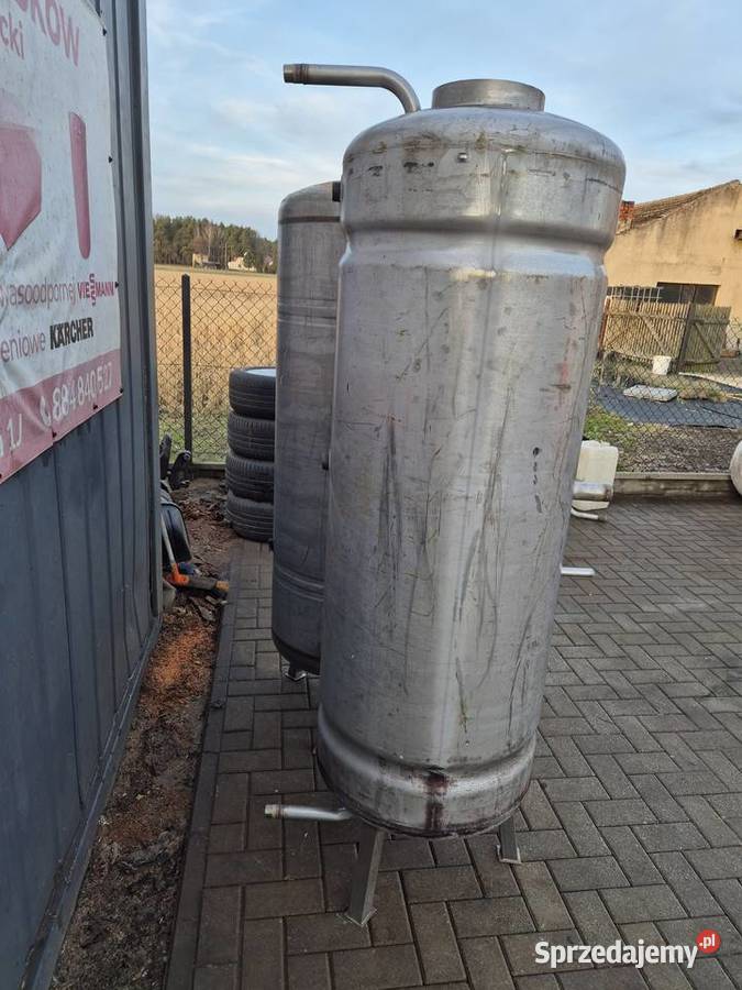 Bufory hydrofory nierdzewne 350l stojący rewizja Bojlery Zborowskie