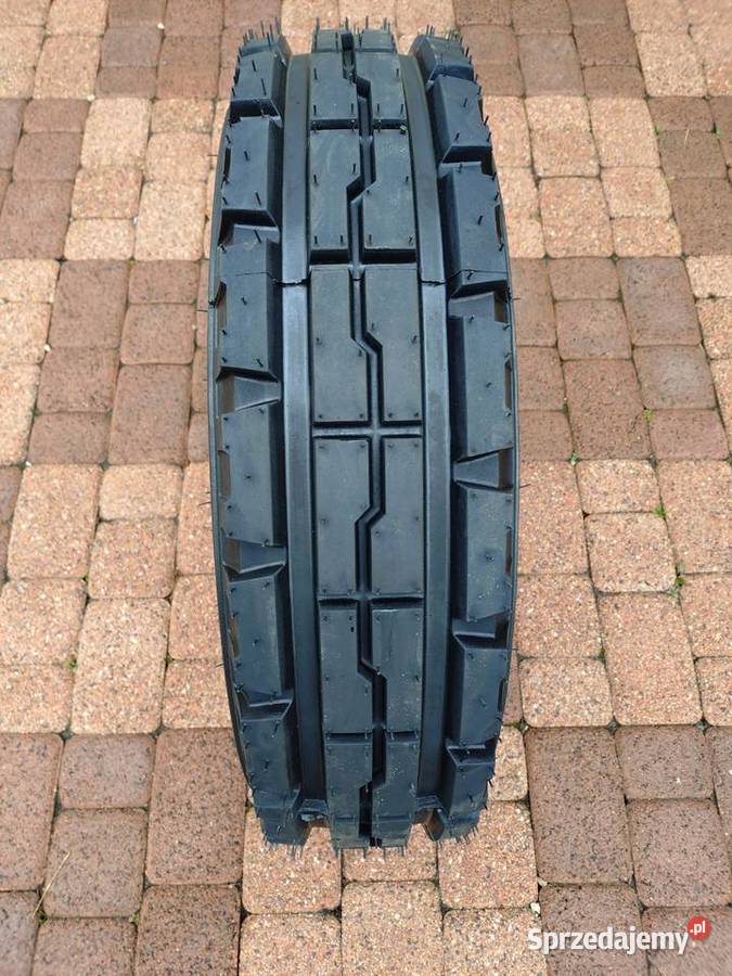 Opony do ciągnika na przód stalowe nie płótniane 16cale Zabrnie