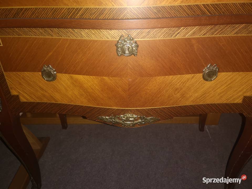 Serwantka witrynka intarsje Gdańsk