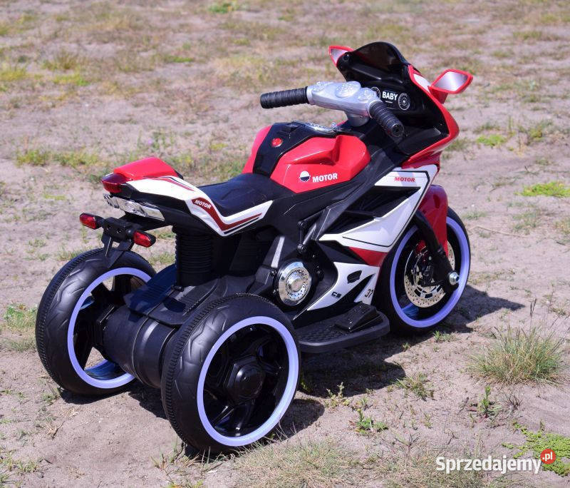 Autko motor MOTOREK ŚCIGACZ na akumulator