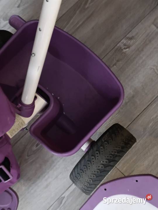 Fioletowy rowerek trójkołowy Little Tikes 4w1 Rowerki Poznań