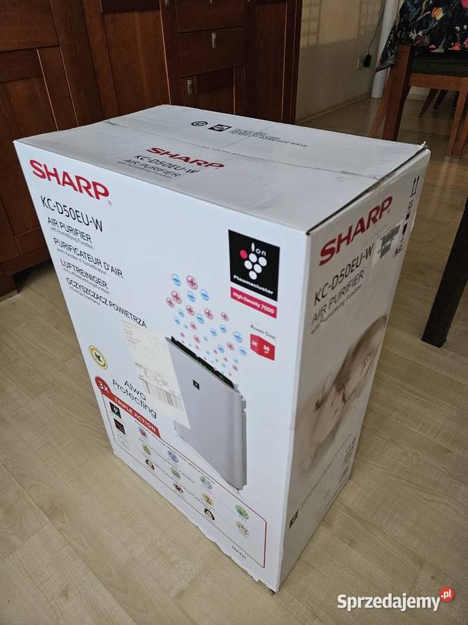 SHARP KCD50EUW oczyszczacz powietrza nawilżacz Pozostałe Warszawa