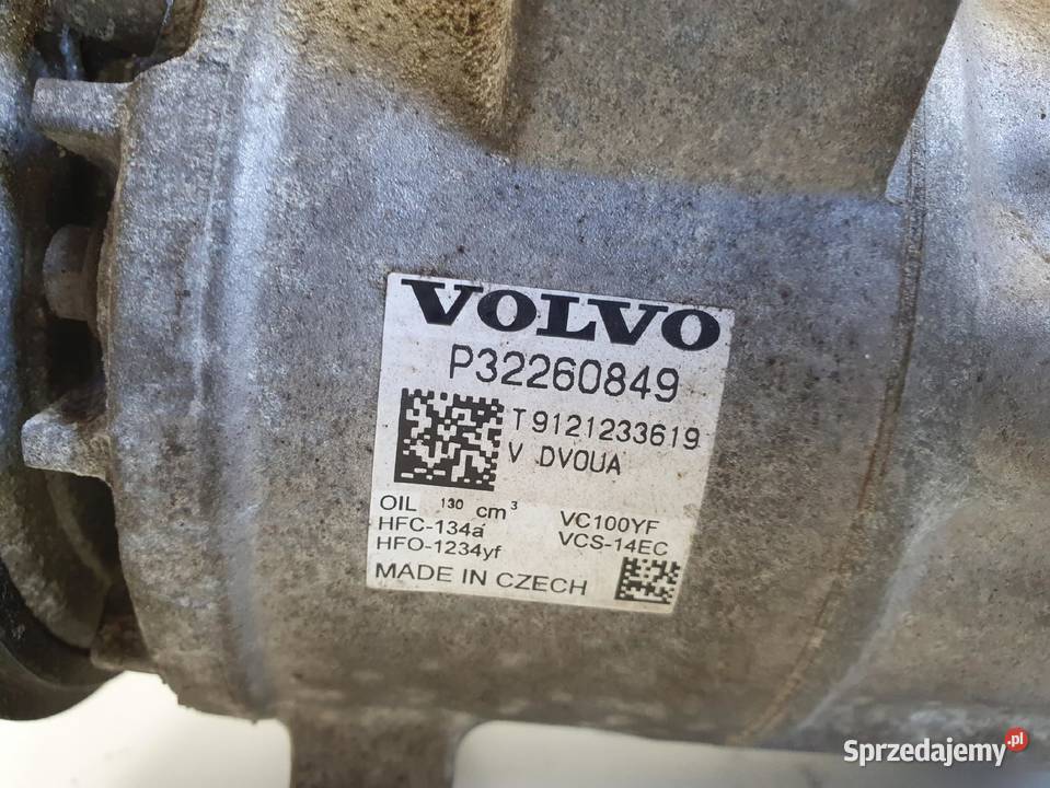 SPRĘŻARKA KLIMATYZACJI Volvo S60 II V60 20 D4 lubelskie Chełm sprzedam