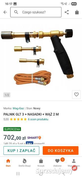 Palnik GLT 3 PRL