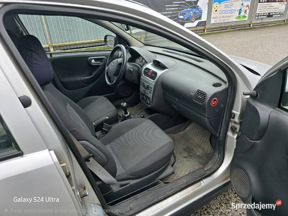 Corsa bez rdzy pierwszego właściciela Corsa Nakło nad Notecią