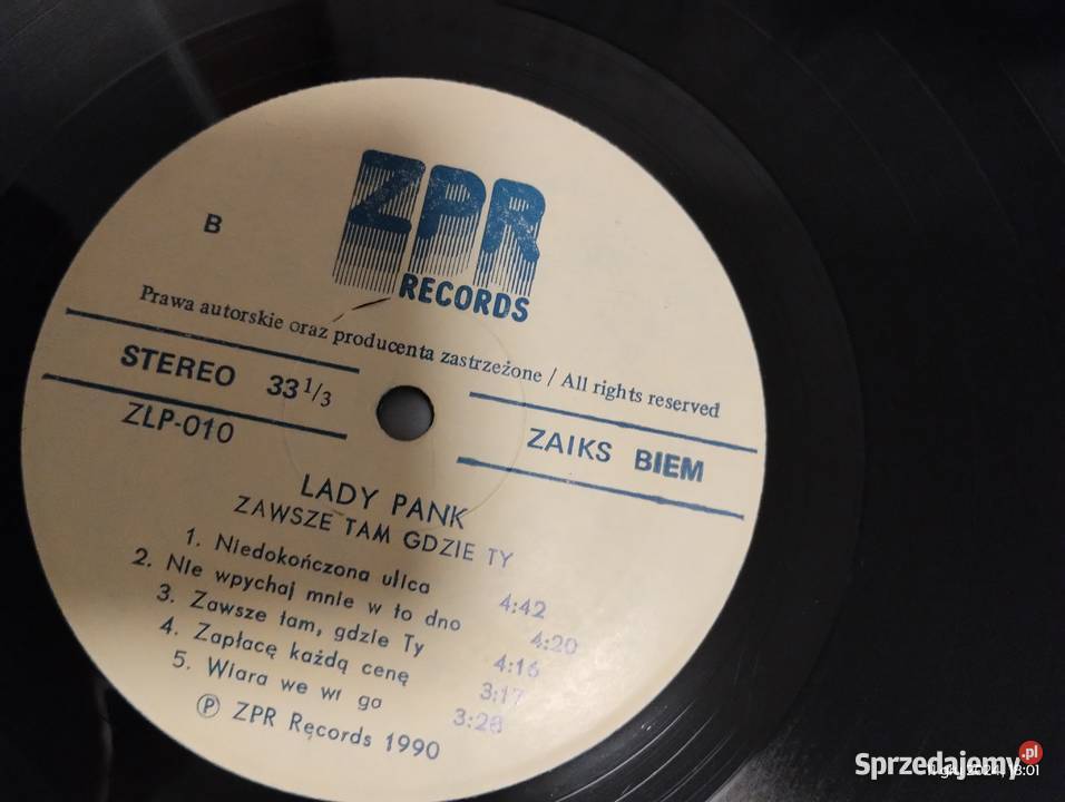 Lady Pank winyle 1e wydania stany EX NM 1 płyta Szczecin