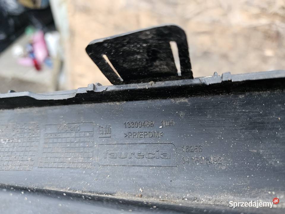 OPEL ZAFIRA C HOKEJ LEWY ZDERZAKA PRZÓD 13300488 osobowe
