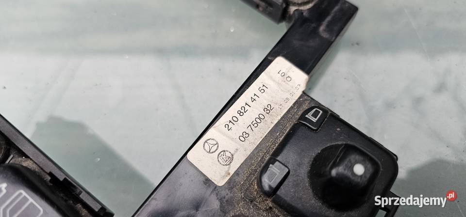 Panel szyb mercedes w202 w210 2108214151 Panele sterowania, przełączniki Zbąszyń