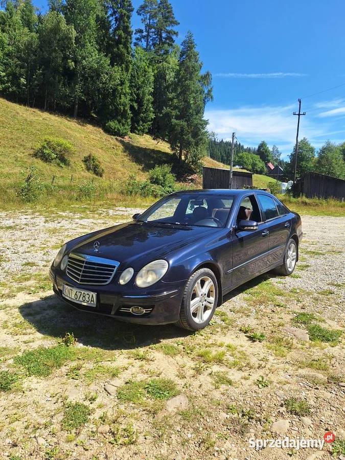 Mercedes Benz Eklass W211 320 CDI 4Matic 4x4 ASR (kontrola trakcji) Zakopane