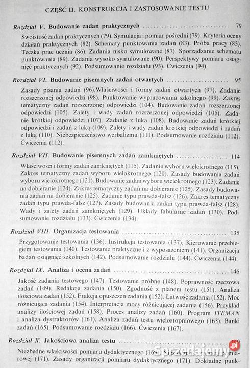 Pomiar wyników kształcenia Bolesław Niemierko