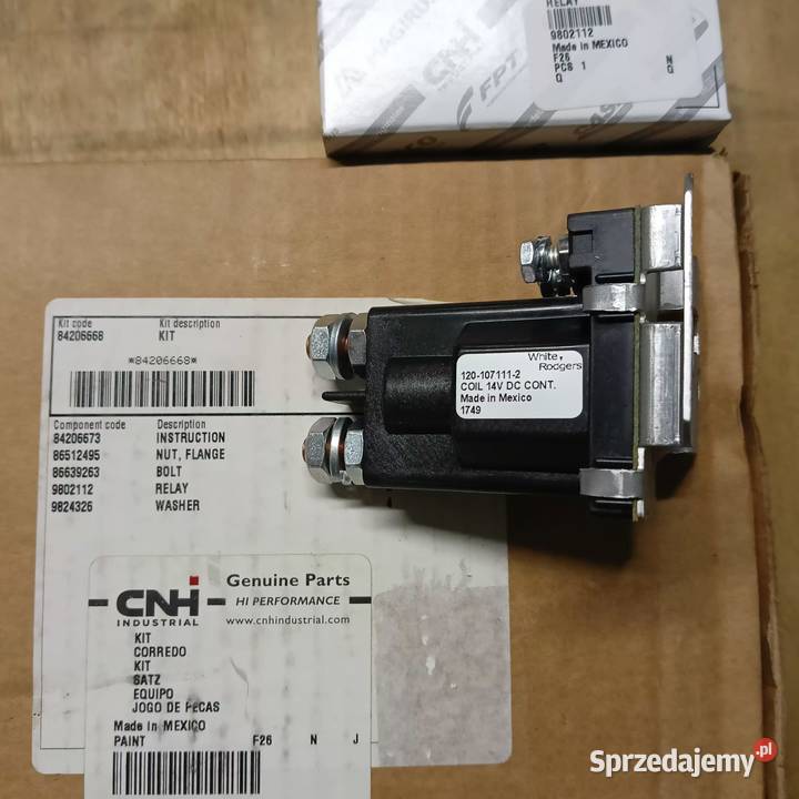 Przekaźnik rozruchu Holland Case 9802112 Dzierżoniów