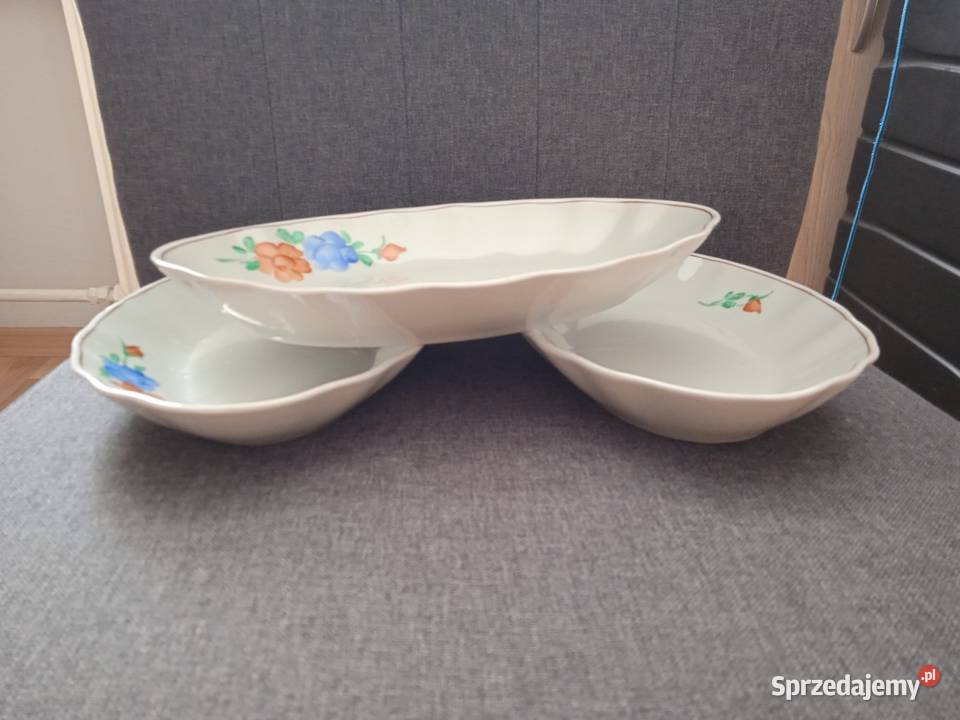 Półmiski sledziowki owalne Pabianice