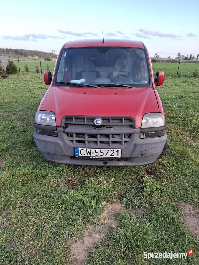 Fiat Doblo Cargo kupiony w polskim salonie Włocławek sprzedam