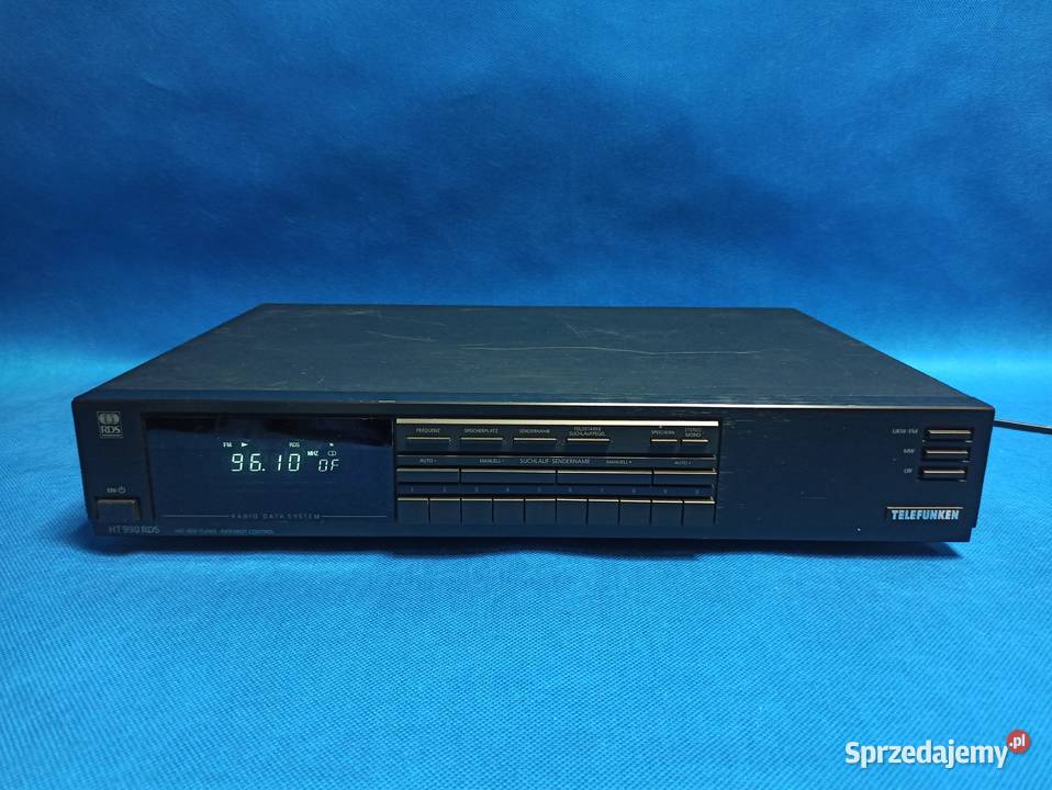 Vintage Cyfrowy Tuner Telefunken HT-990RDS / 1989