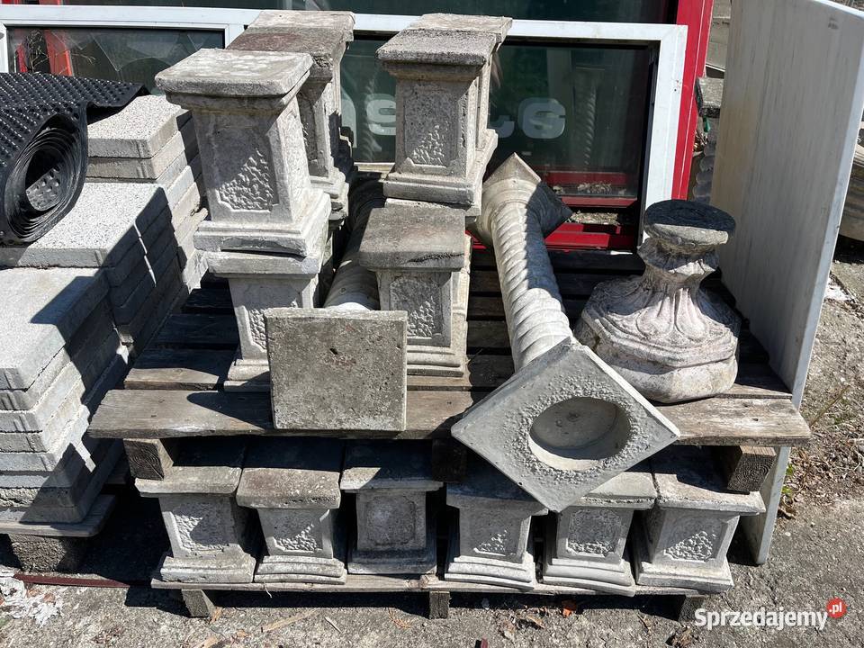 Ogrodowe kolumny z betonu różne wielkości Opole