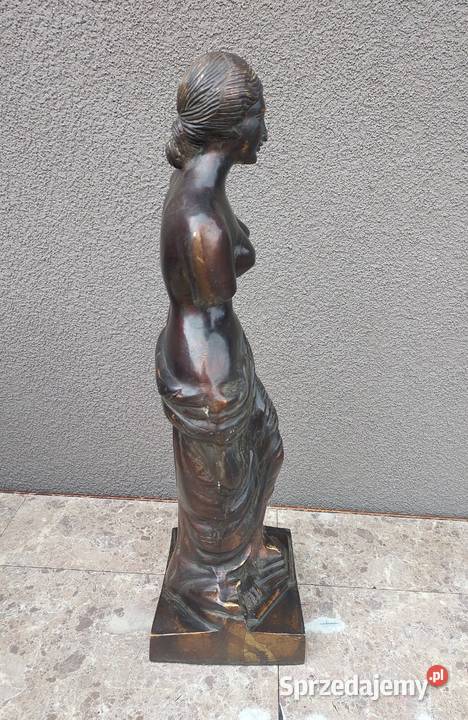 Stara figura Venus z Milo Afrodyta z Melos brąz Tczew
