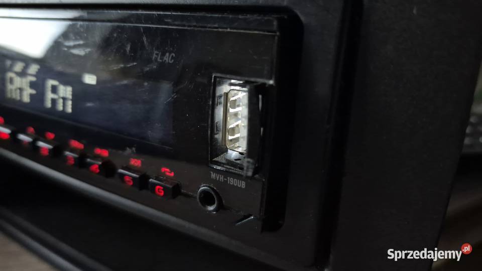 Pioneer MVH 190UB USB Radio samochodowe Łódź