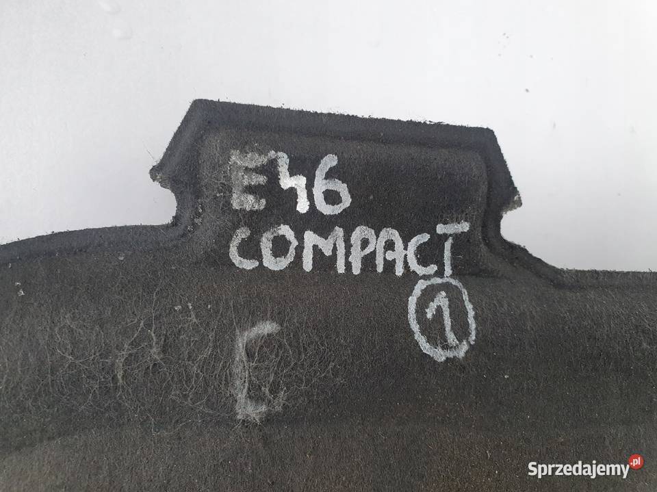 BMW E46 COMPACT 20 D WYGŁUSZENIE PRZEDNIEJ MASKI Rudka