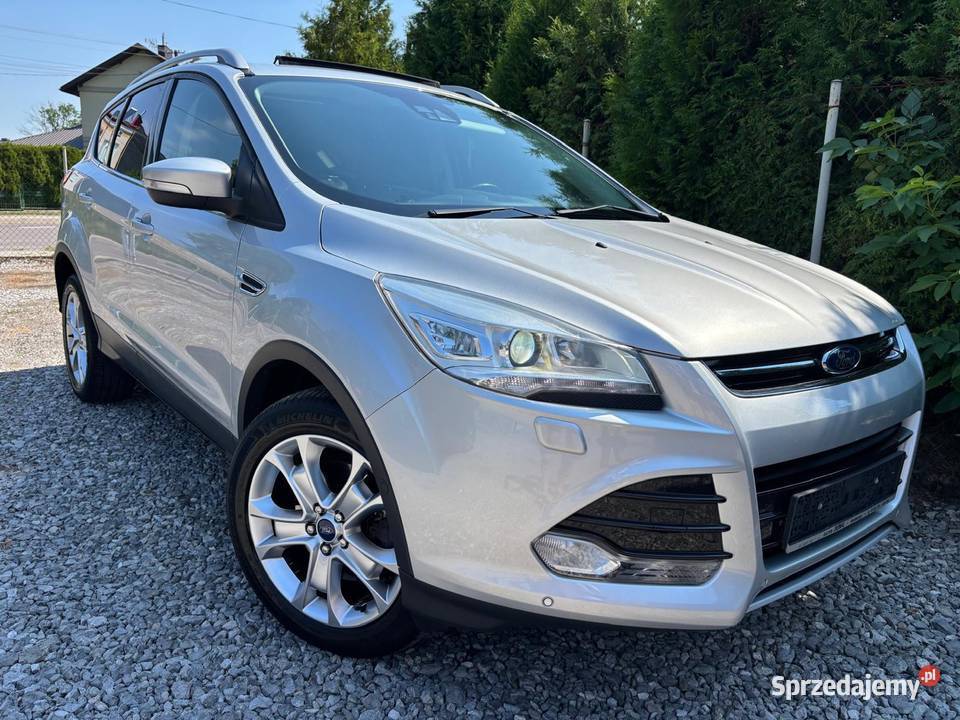 Ford Kuga 20RDCI 163 4X4 Titanium Xenony Alu18 kurtyny powietrzne