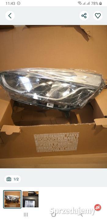 Reflektor Lewy Renault Clio 4 260600373R osobowe