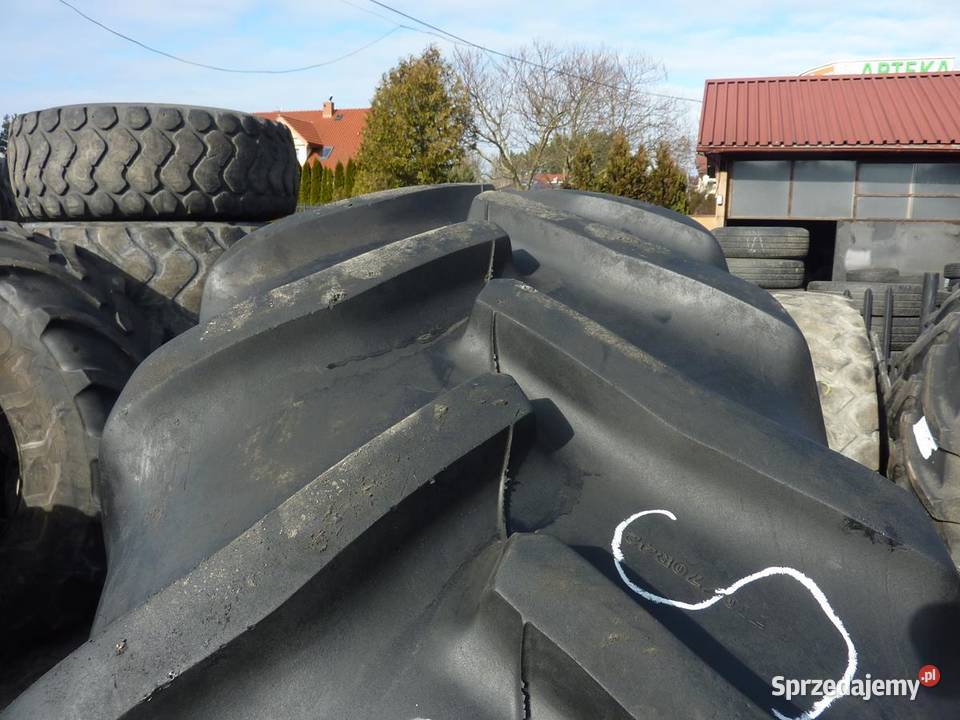 2x Opona używana rolnicza 71070R42 GOODYEAR Zaścianki