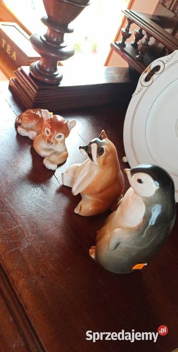 Borsuk figurka Łomonosow Gdańsk