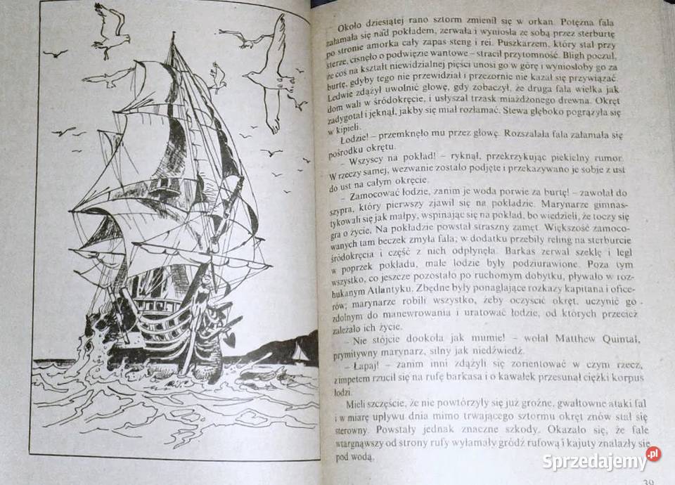 Bunt na Bounty Gnter Sachse Rok wydania 1990 lubelskie Chełm