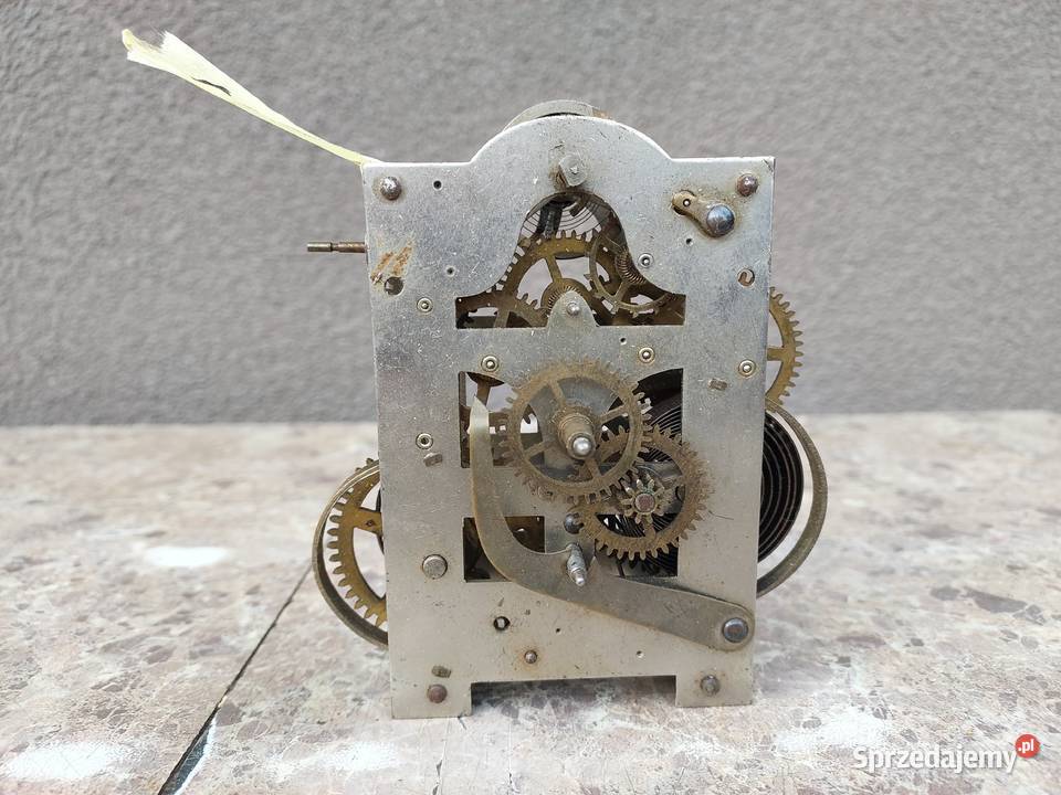 M136 Mechanizm starego zegara kareciaka Antyki pomorskie Tczew