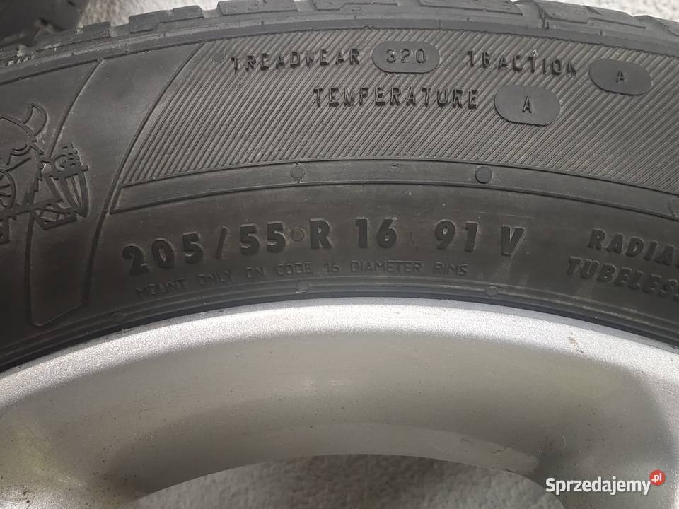 4 alufelgi 16 OPEL z oponami letnimi 20555 Jarocin sprzedam