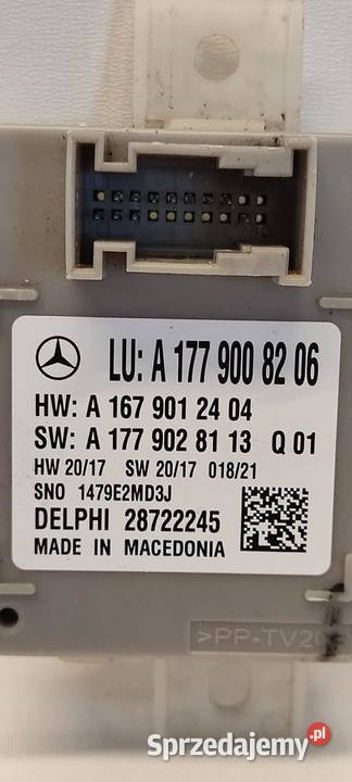 MERCEDES GLE53 W167 MODUŁ ŚWIATEŁ A1779008206 dolnośląskie