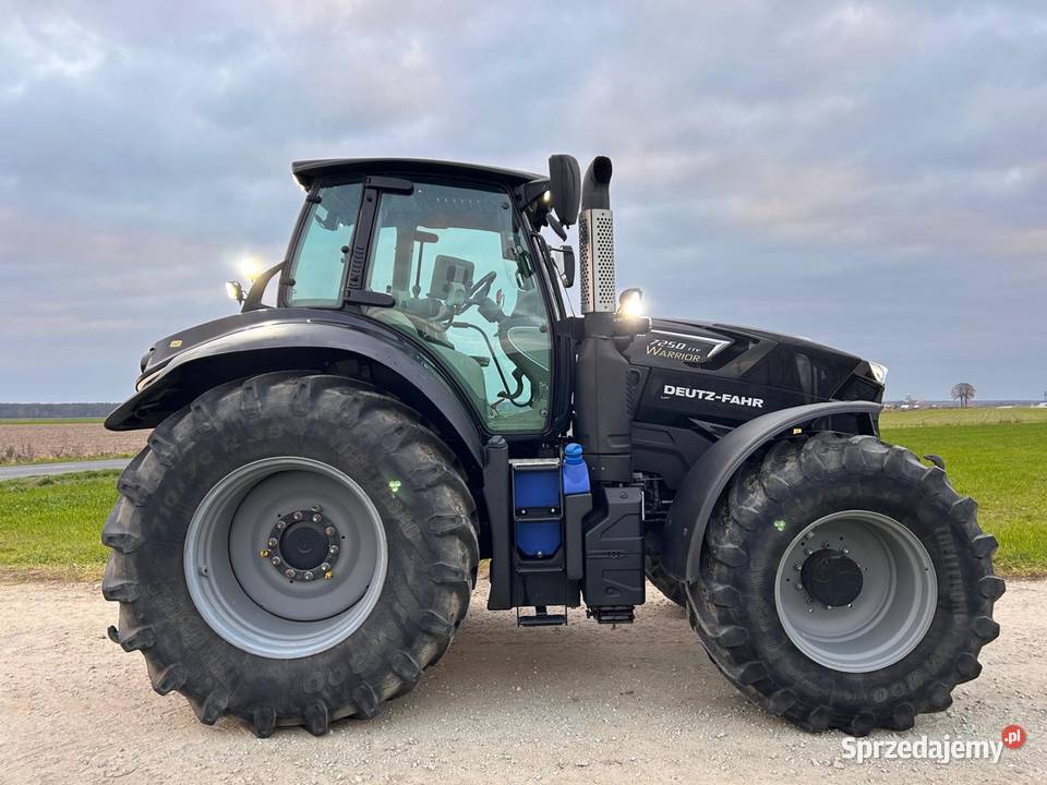 DeutzFahr 7250 ttv black warrior wielkopolskie Raczyce