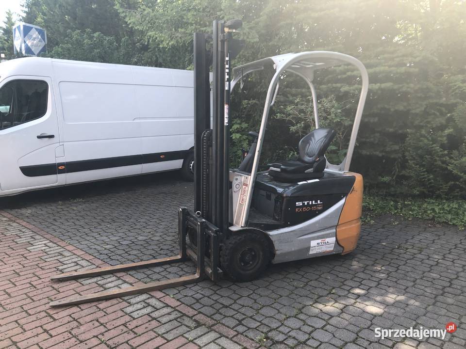 Wózek elektryczny STILL RX5015 Maszt TRIPLEX Białystok sprzedam